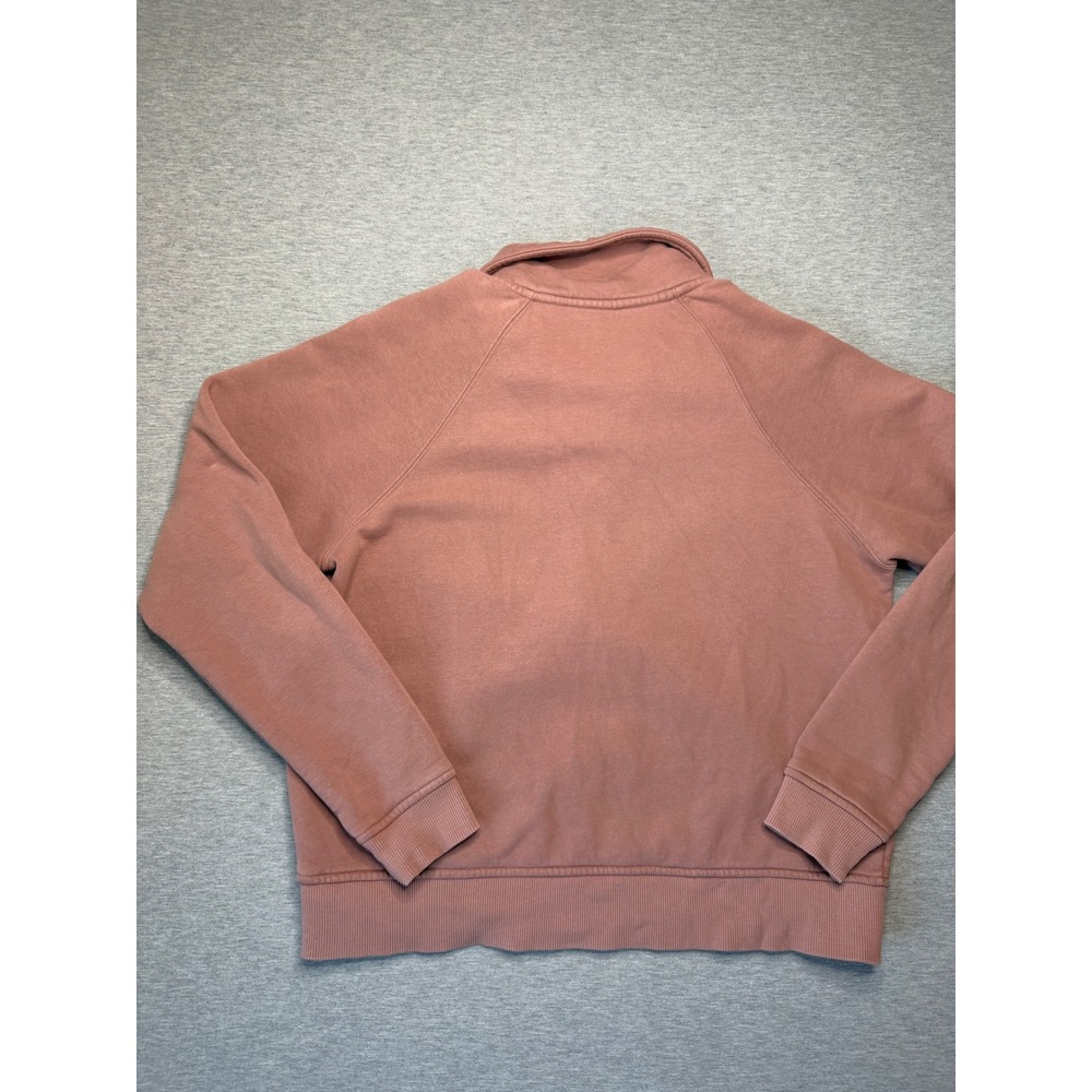 Vuori Restore Half Zip Pullover Mauve Pink Fleece Sweatshirt Womens Size S - Picture 4 of 7